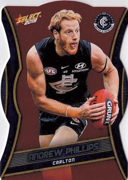 2019 Select Footy Stars - Red Diecuts #RDC21 Andrew Phillips Front